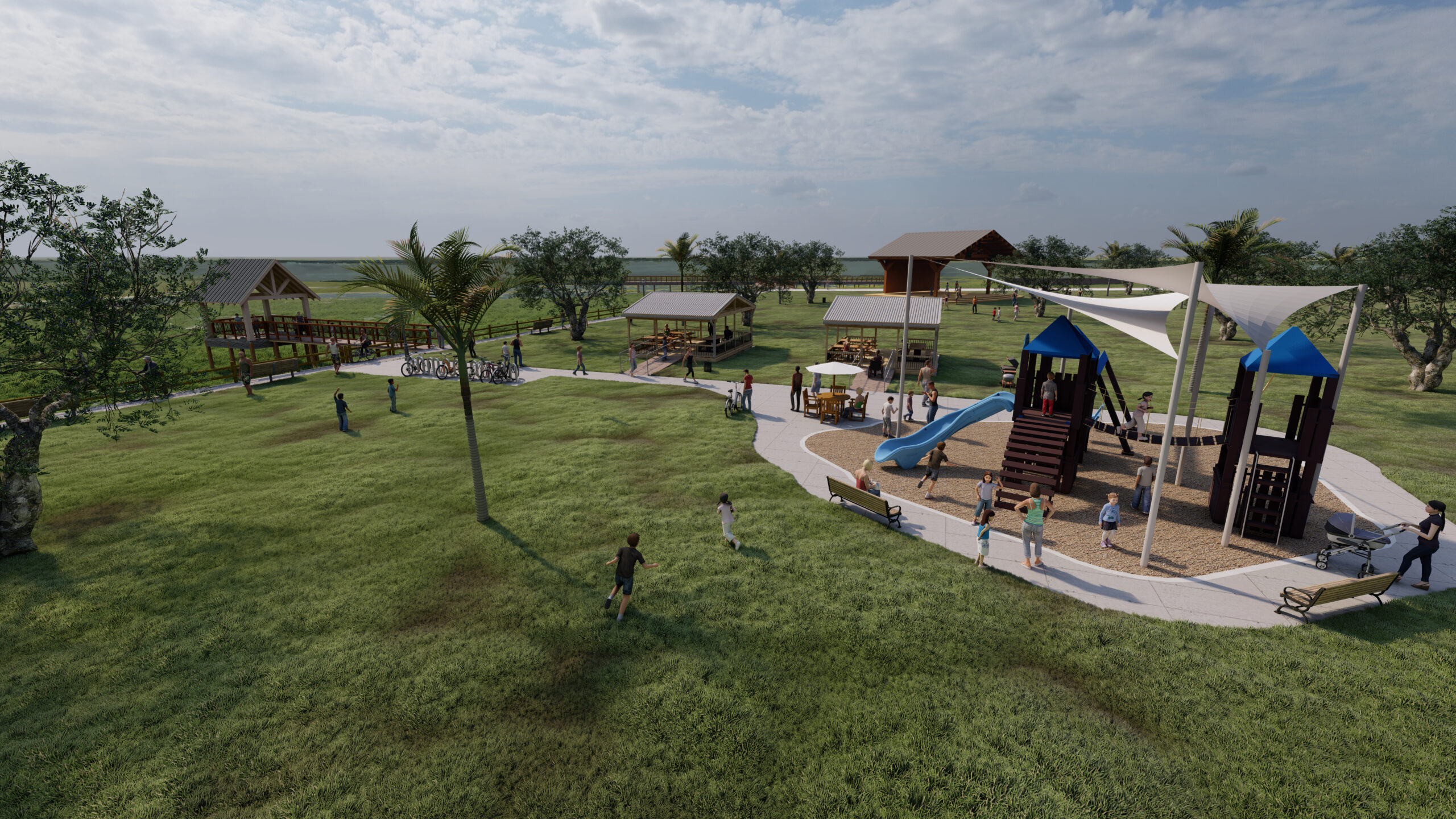 Matagorda Harbor Development Recreational Park Vision
